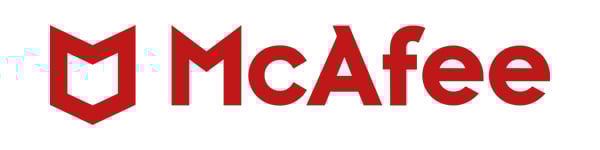 McAfee logo.